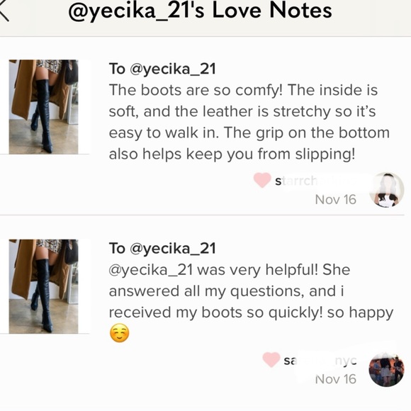 Black Thigh High Stretchy Boots - Picture 7 of 9